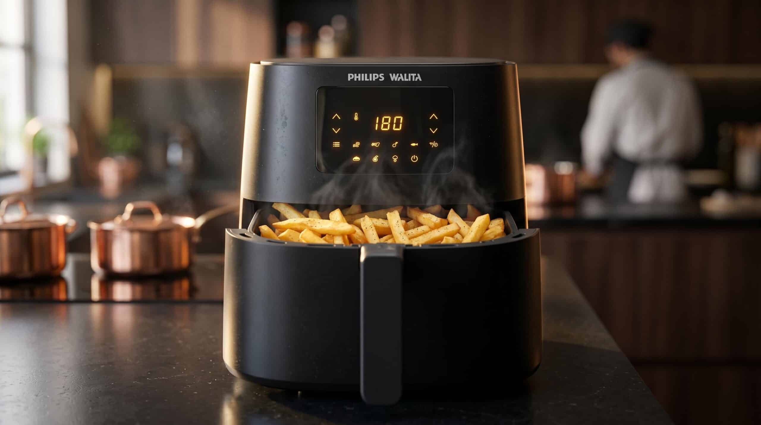 Air fryer Philips Walita NA130 Série 1000 XL com painel digital Air fryer Philips Walita NA130 Série 1000 XL com painel digital